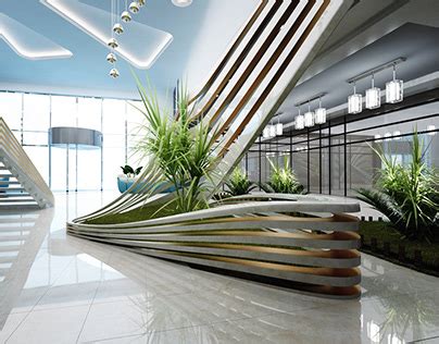 Ultra Modern Reception for a modern Hotel | Behance