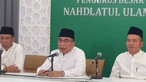 Gus Yahya Kalau Ada Aktor Yang Main Rusak Rusakan Di Pemilu 2024