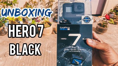 Go Pro Hero 7 Black Unboxing After A Year Youtube