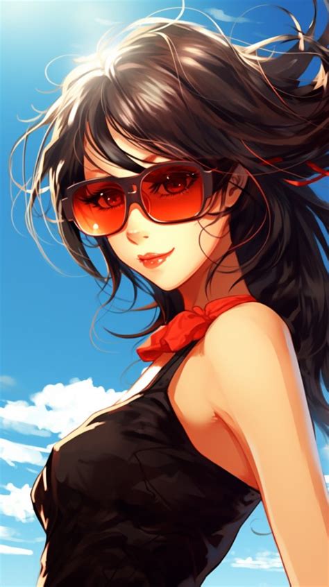 Sunglasses Anime Girl Aesthetic 111 Wallpaper Images And Photos