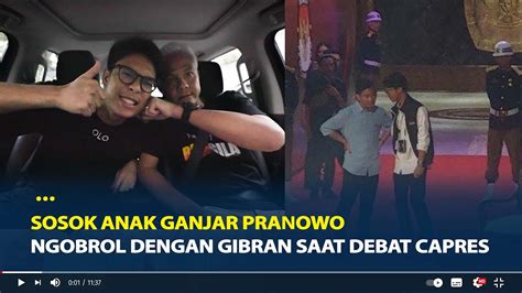 Sosok Alam Ganjar Anak Ganjar Pranowo Viral Terciduk Ngobrol Dengan