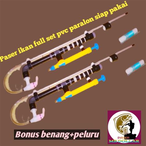 Tembak Paser Ikan Full Set Pvc Paralon Lazada Indonesia