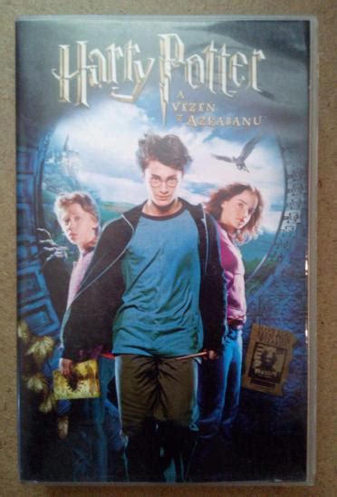 ORIGINÁLNÍ VHS KAZETA POHÁDKA HARRY POTTER A VĚZEŇ Z AZKABANU Aukro