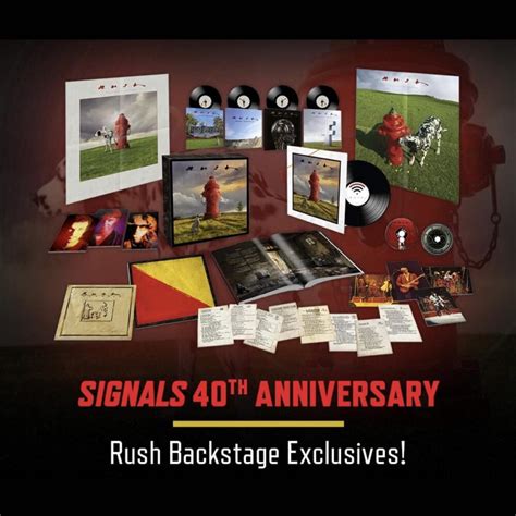 Rush Announce New Releases Celebrating 40th Anniversary Of Signals