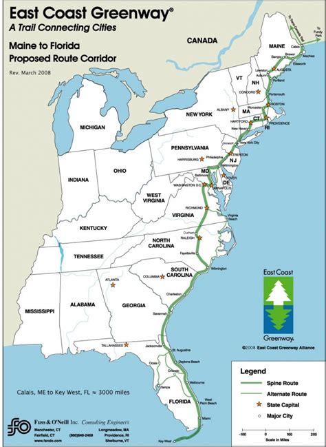 Navigating The East Coast A Comprehensive Guide To Mileage And