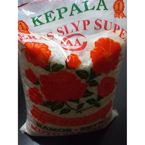 Jual Beras Slyp Super Cap Bunga Liter Shopee Indonesia