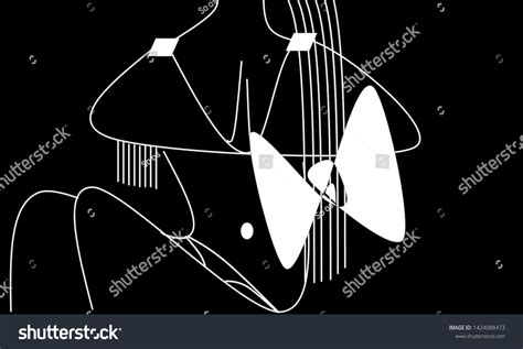 Lady Butterfly Sexy Woman Bikini On Stock Illustration 1424088473