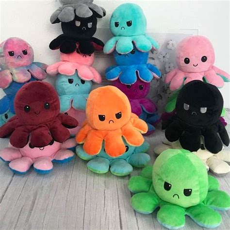 Reversible Octopus Plush - PeekMarket