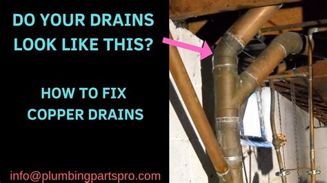 Replacing Copper Drains With Pvc Youtube