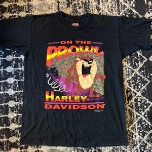 Harley Davidson Shirts Vintage Tasmanian Devil Taz