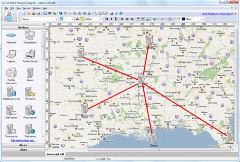 Network Map Diagram