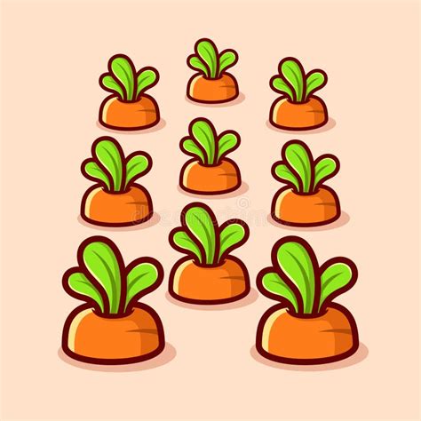 Cartoon Carrots Isolated Stock Illustrations 4 498 Cartoon Carrots