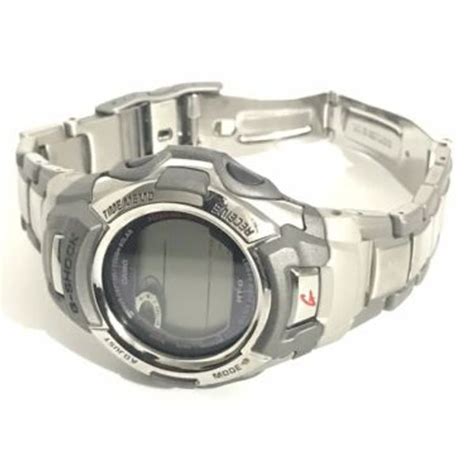 Casio G Shock Mtg 900 2638 Wave Ceptor Solar World Time Stainless