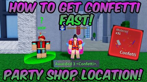 How To Get Confetti In Blox Fruits January 9 2025