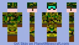 Army Soldier Minecraft Skin