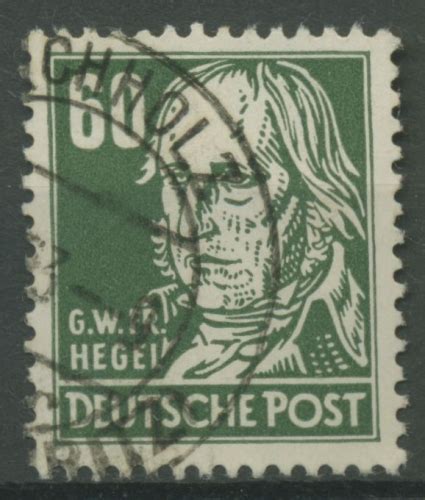 DDR 1952 53 Persönlichkeiten Köpfe II Wasserzeichen XI 338 va XI