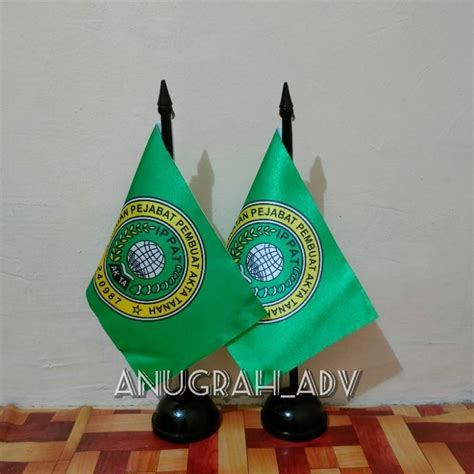 Jual Tiang Kayu Bendera Meja IPPAT Shopee Indonesia