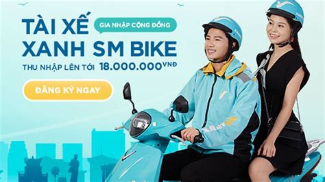 Hướng dẫn ứng tuyển tài xế xe máy điện VinFast Xanh SM Bike