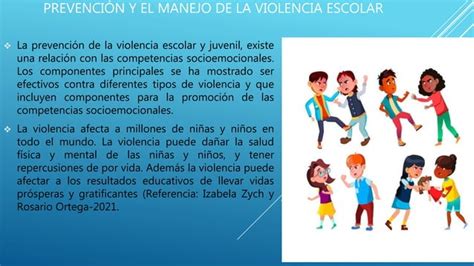 La Prevenci N Y El Manejo De La Violencia Escolar Pptx