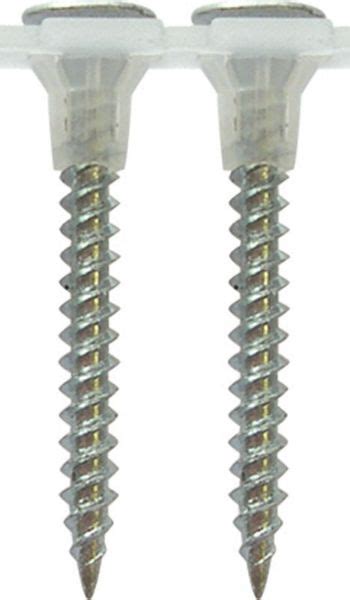 X Mm Collated Drywall Screws Fine Thread Zinc Box