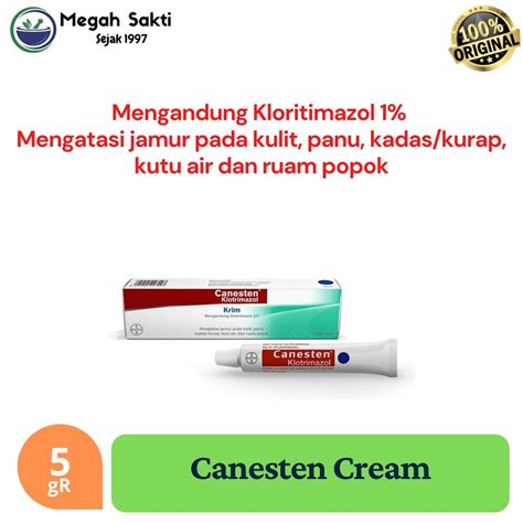 Jual Megah Sakti Canesten Cream Anti Jamur Gr Pereda Jamur Pada