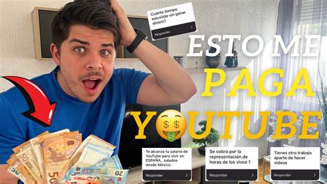 CUÁNTO GANO EN YOUTUBE ME ALCANZA PARA VIVIR MI SALARIO EN LOS