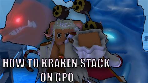 How To Kraken Stack On GPO YouTube