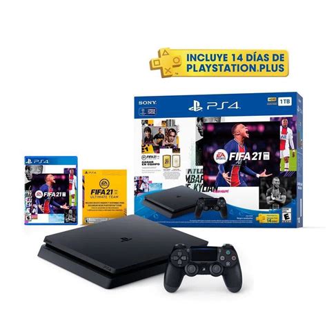 Consola Sony Ps4 Hw 1tb Fifa 21 Plazavea Supermercado