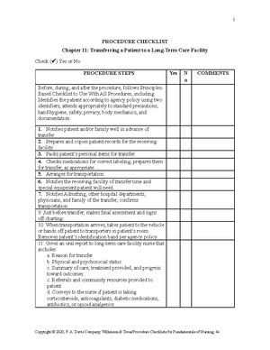 Obtaining a Wound Culture by Swab Chap 35 - PROCEDURE CHECKLIST Chapter ...