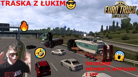 LECIMY W TRASKE Z ŁUKIMEURO TRUCK SIMULATOR 2WYPADKI ŁUKIEGOSKUBANY