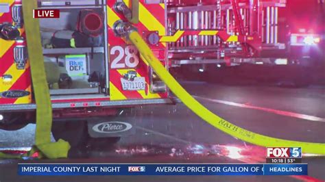 Crews Battling Structure Fire In Kearny Mesa Fox 5 San Diego And Kusi News