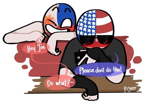 Countryhumans Philippines X America Part 3 Artist Potato Chipp