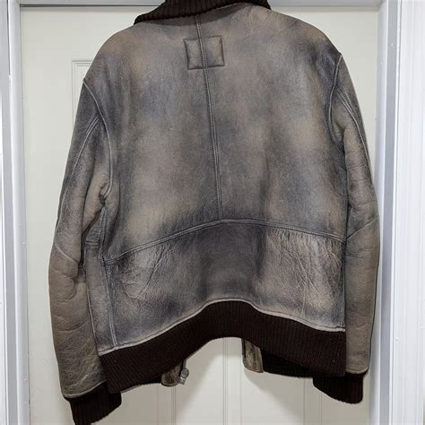 Bomb boogie bomber shearling size large fit like medium - Depop