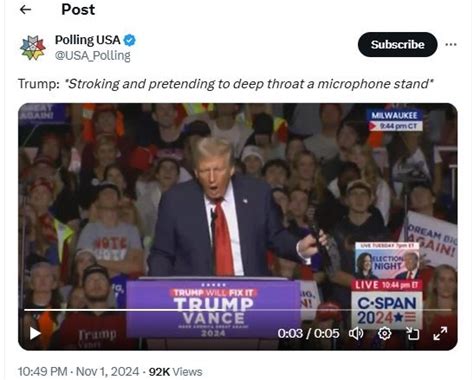 Holy Bullies And Headless Monsters Video Donald Trump Simulates Graphic Sex Acts During