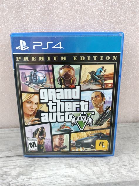 Ps Gta Grand Theft Auto V Premium Edition Complete With Map Values