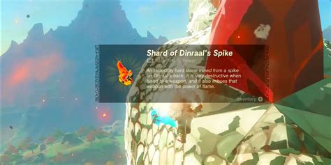 Tears Of The Kingdom Where To Find Dinraal The Fire Dragon