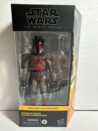 Hasbro Star Wars The Black Series Mandalorian Super Commando Action