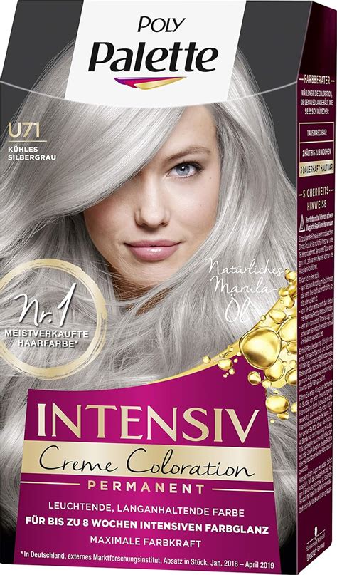 Schwarzkopf Poly Palette Intensiv Creme Coloration Haarfarbe U71