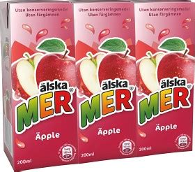 Köp MER Fruktdryck utan kolsyra Äpple 3x200ml på delitea se