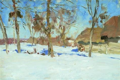 Early March Isaac Levitan Wikiart Org