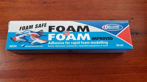 Foam to Foam Adhesive Glue Deluxe Materials Use with Styrofoam Polystyrene Foam - Miniature Crush