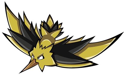 Fanart: Pokemon- Zapdos by 1-Crude-Fish on DeviantArt