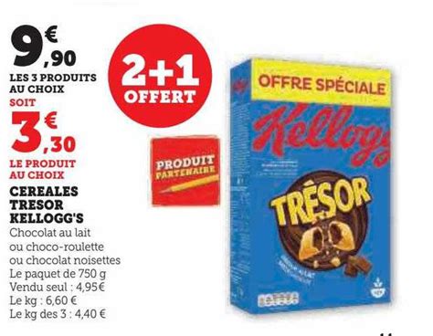 Promo C R Ales Tr Sor Kellogg S Chez Hyper U Icatalogue Fr