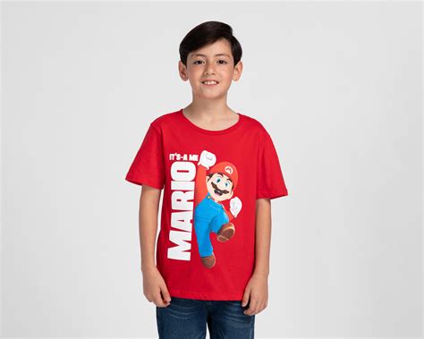 Playera Mario Bros Para Ni O Piezas Coppel