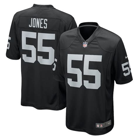 Mens Las Vegas Raiders Nike Black Custom Game Jersey Lasvegas