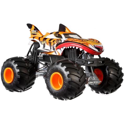 Bol Hot Wheels Monster Jam Truck Tiger Shark Schaal 1 24