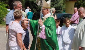 Msza św pod przewodnictwem Ks Arcybiskupa Wiktora Skworca Parafia