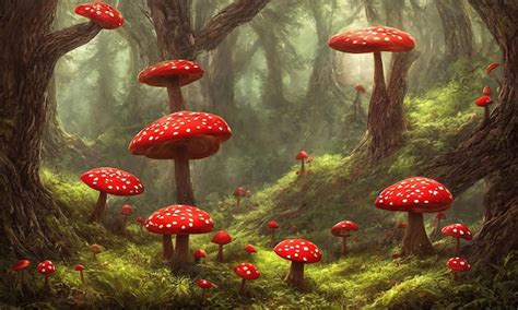 Disney Alice In Wonderland Mushrooms