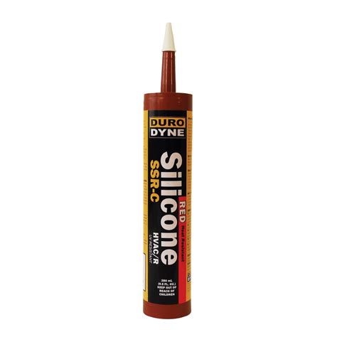 Silicone Sealant Clear—Red (Heat Resistant) – Conklin Metal Industries