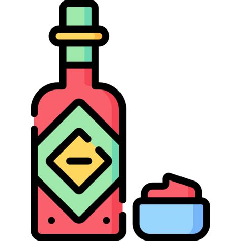 Chili Sauce Special Lineal Color Icon